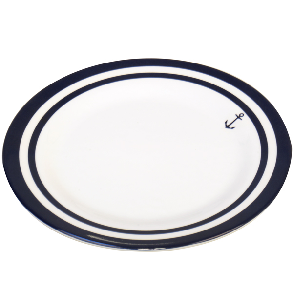 1852 melamine plates Ø26cm 6pcs with non-slip coating