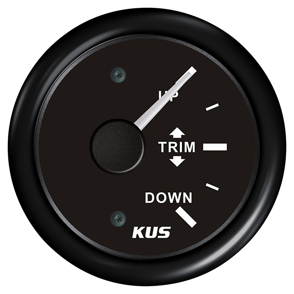 Kus Trimmanzeige, schwarz 0-190 Ohm, 12/24 V