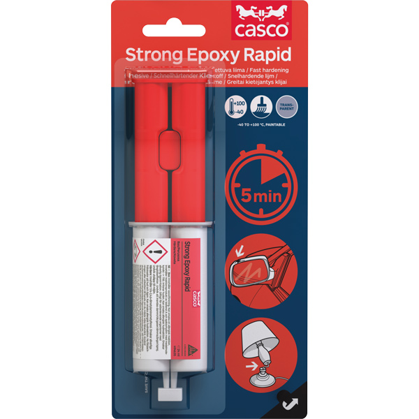 Casco Strong Epoxy Rapid Packung mit 24 ml (2 Tuben mit 12 ml)