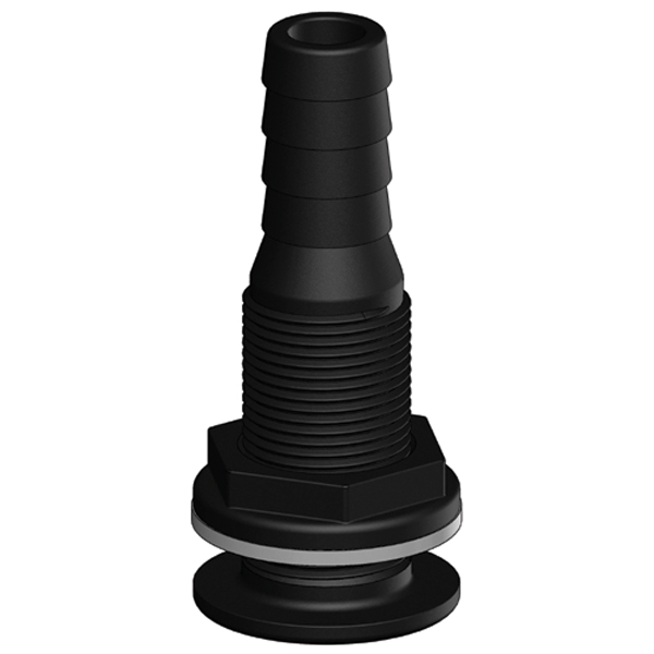 Trudesign Gummitülle Composite schwarz 1 1/4"-32mm