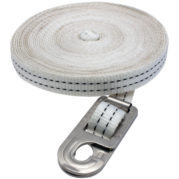 1852 adjustable tire strap 12m with RF strap hook Breaking capacity 2000 kg