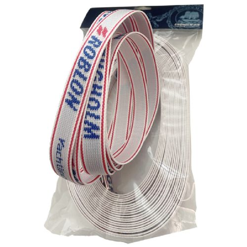 Gjord hvid Roblon/Engholm 25 mm x 50 m Brud 450 kg