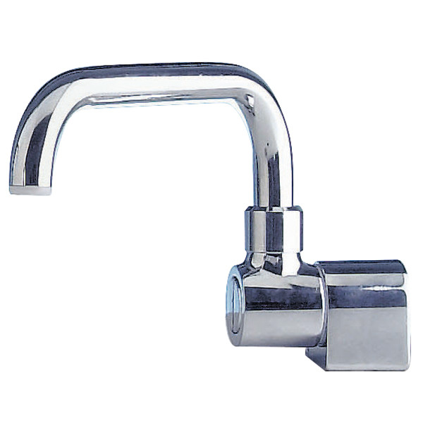 Single tap chrome plated low for foot pump BR0600