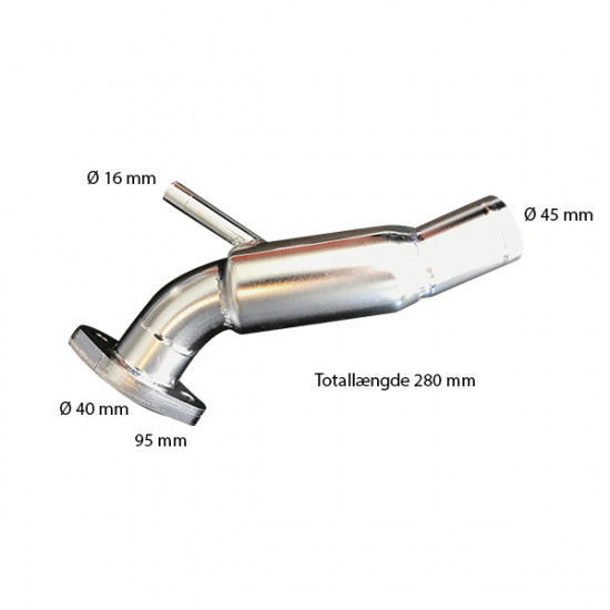 Ex. Verteiler r/f Wasserkühlung mit Flansch spez. Marstal