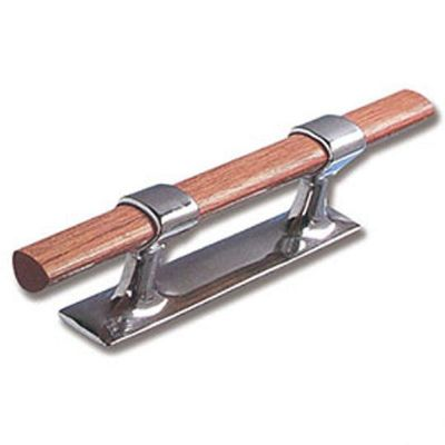 Kreuzpoller verchromt mit Holz L:215 mm N3100215