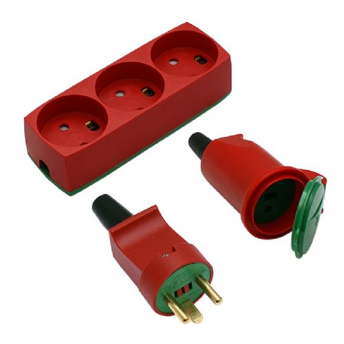 Socket 3 outlets w/ground