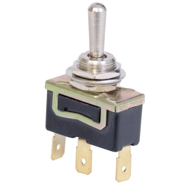 Rocker switch 3 poles on-off-on