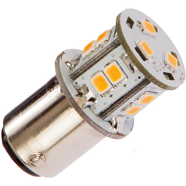 Nauticled lantern bulb bay15d ø20x35mm 10-35vdc 1.8/20w white