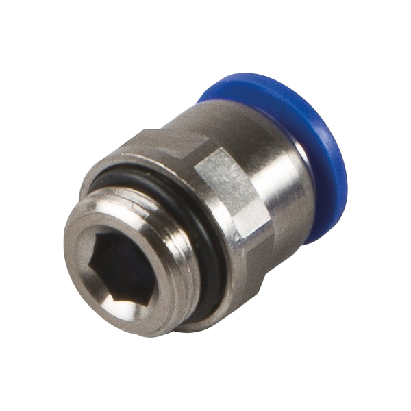 Schnellkupplung Ø12mm 3/8" Gewinde.