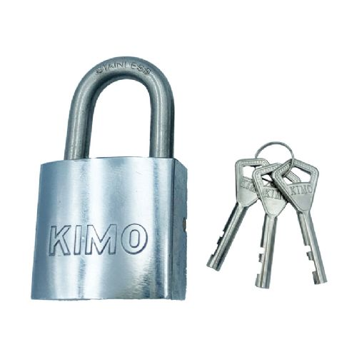 Padlock chrome-plated with rf steel shackle 30 mm *