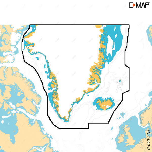 C-Map Discover X, Greenland T-040-D