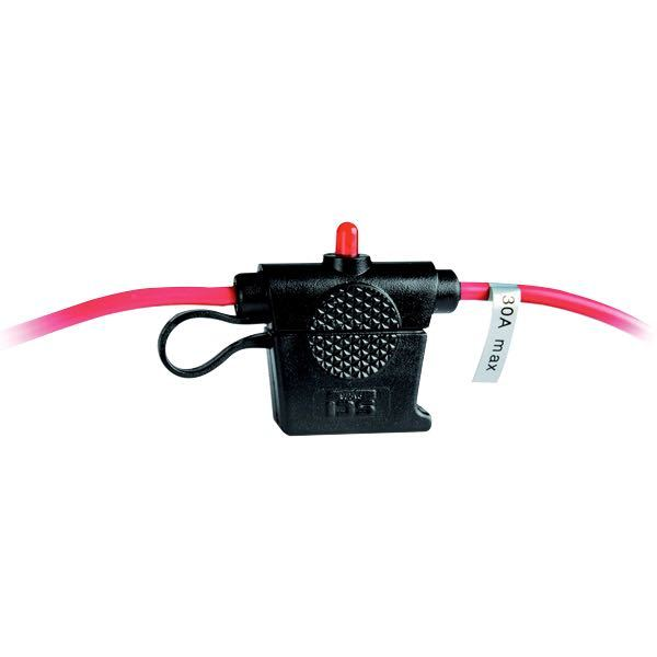 Wasserdichter Sicherungshalter 30A mit Licht