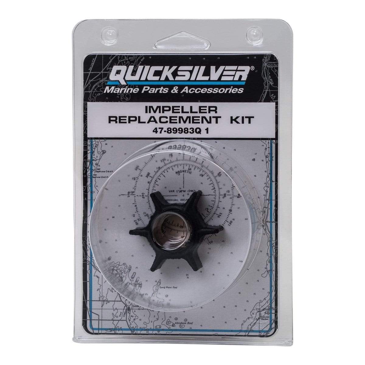 Quicksilver vandpumpereparationssæt uden pumpehus 47-89983Q1
