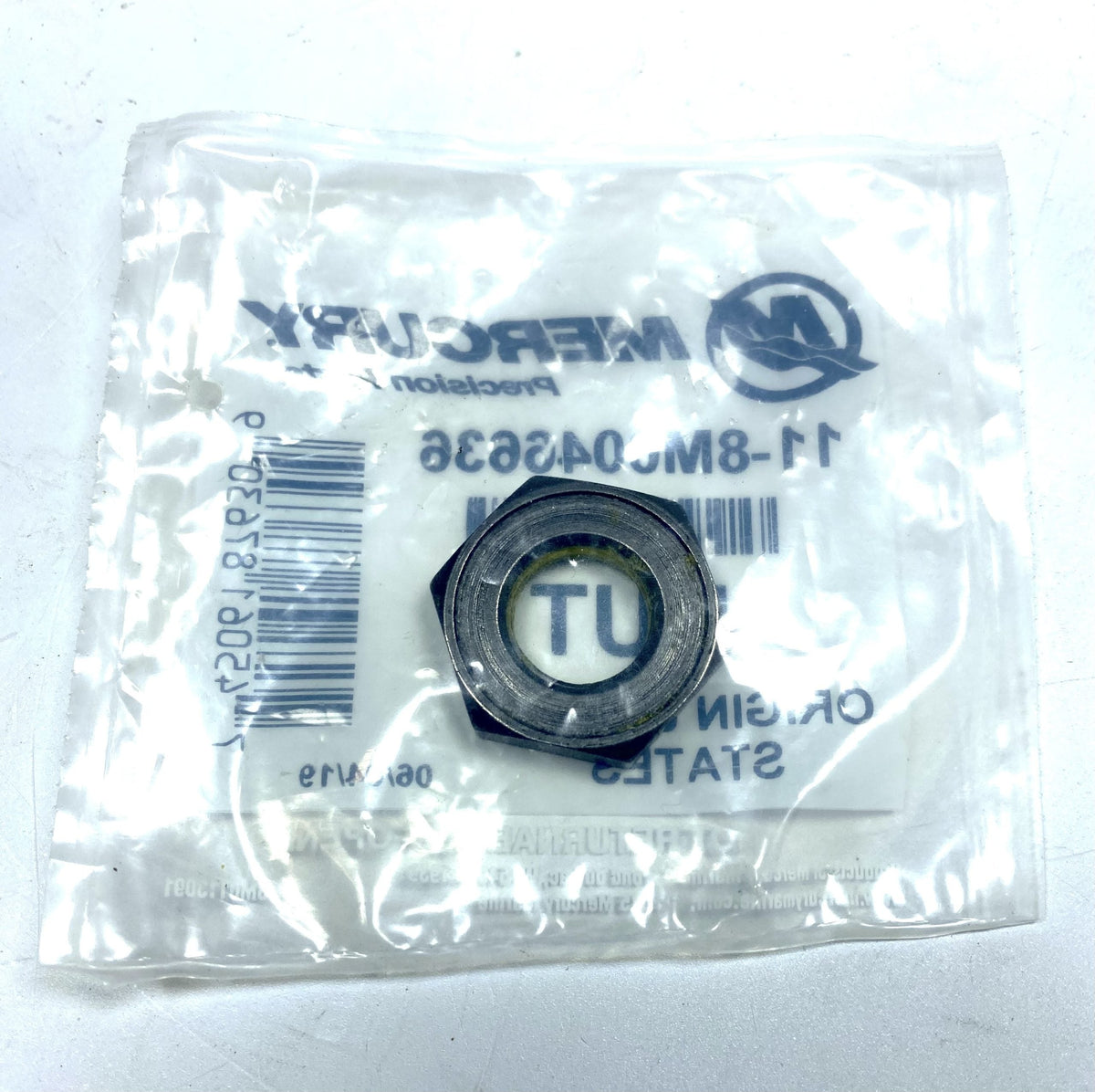 Original Mercury Marine pinionmøtrik 11-8M0046636