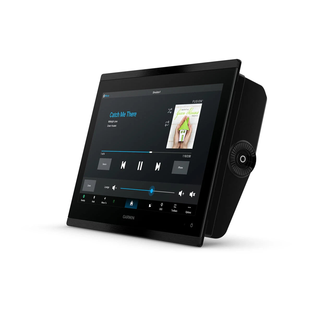 Garmin GPSMAP 9013 med globalt baggrundskort