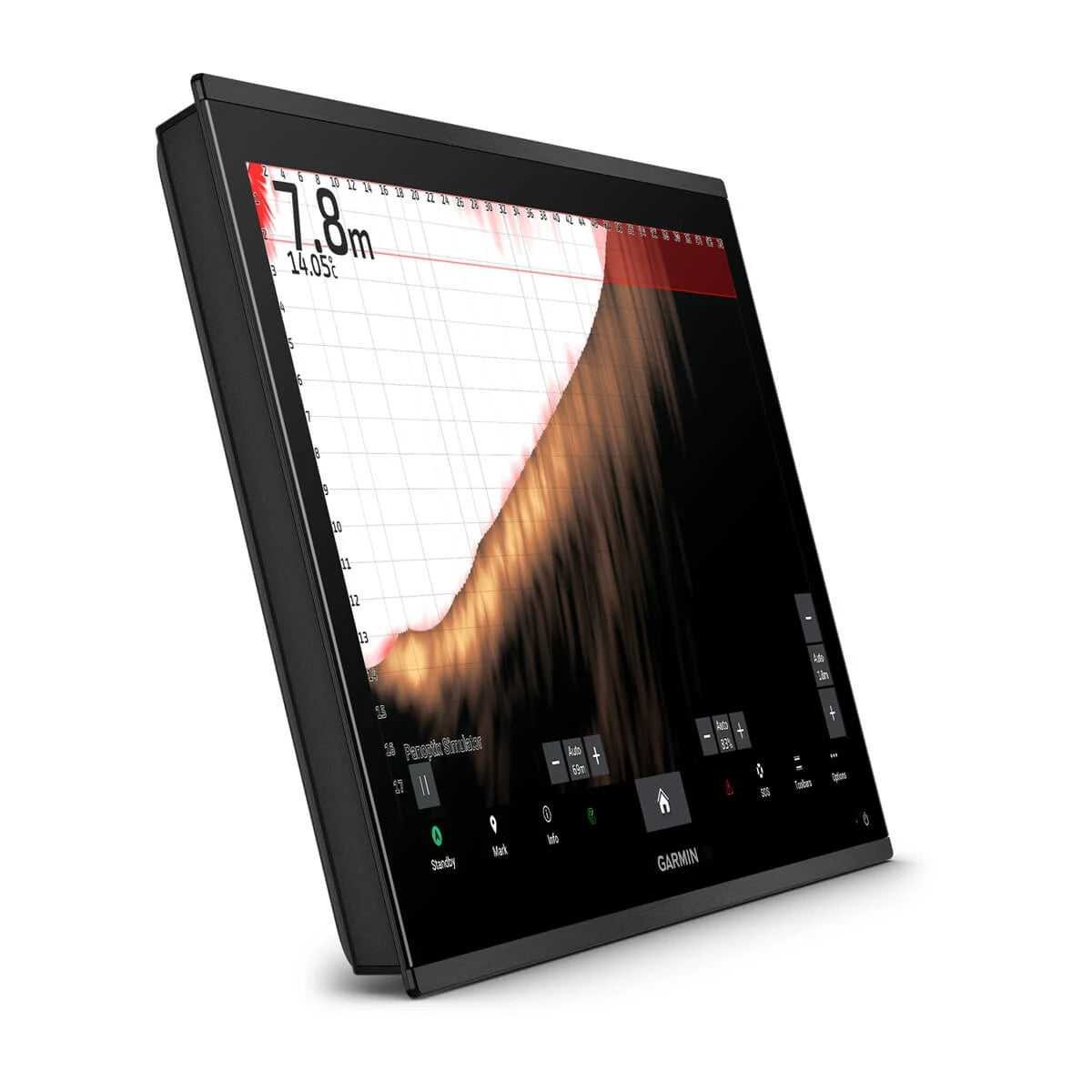 Garmin GPSMAP 9024 med globalt baggrundskort