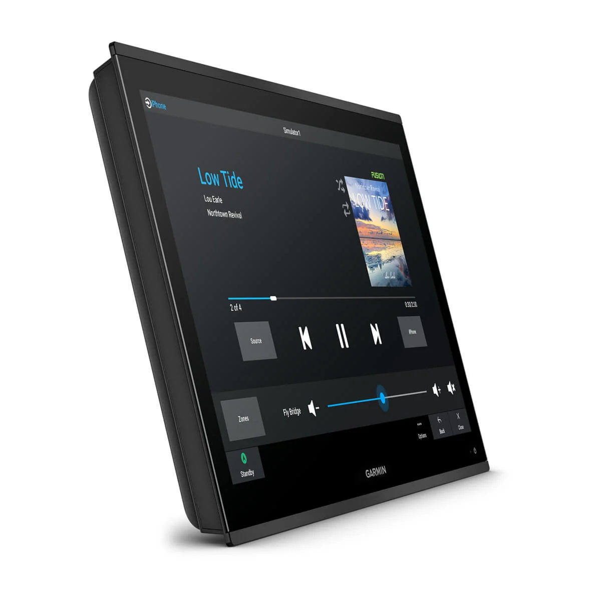 Garmin GPSMAP 9027 med globalt baggrundskort