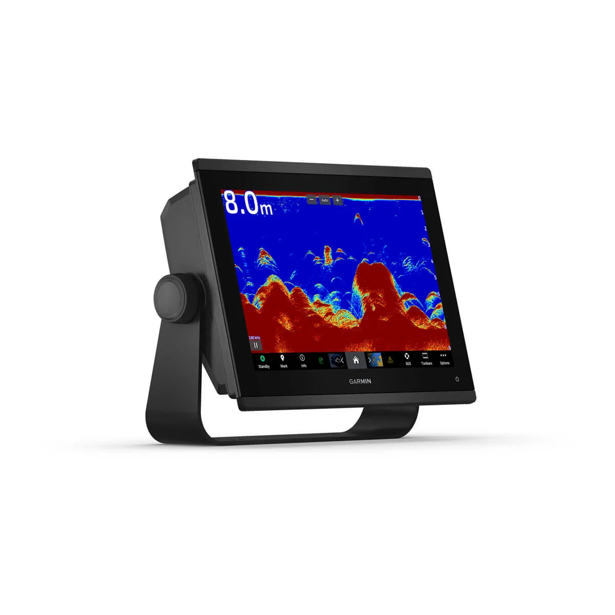 Garmin GPSMAP® 1223xsv, SideVü, ClearVü und traditionelles Chirp-Sonar mit globaler Hintergrundkarte