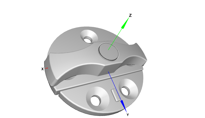 Knapskive - vridelås AISI 316 45 mm Osculati
