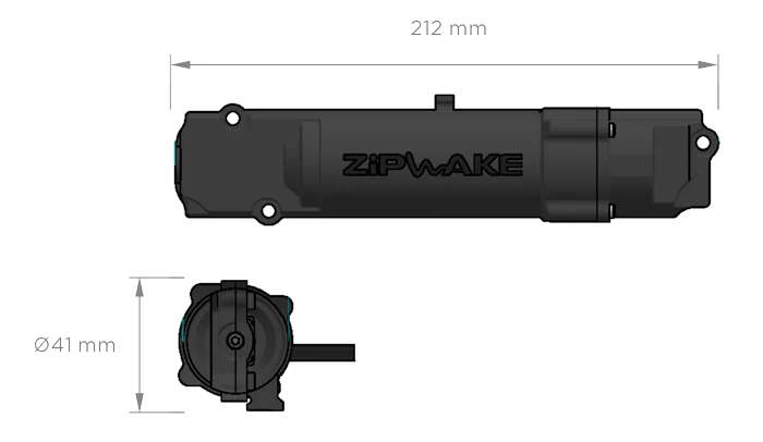 Zipwake SU-S - Servo Unit til Serie S (12-32 V)