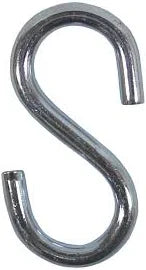 S-krog i rustfrit stål – 4 cm – Marine brug