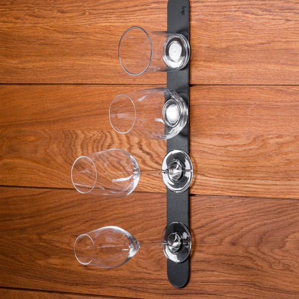 Silwy long magnetic strip Black
