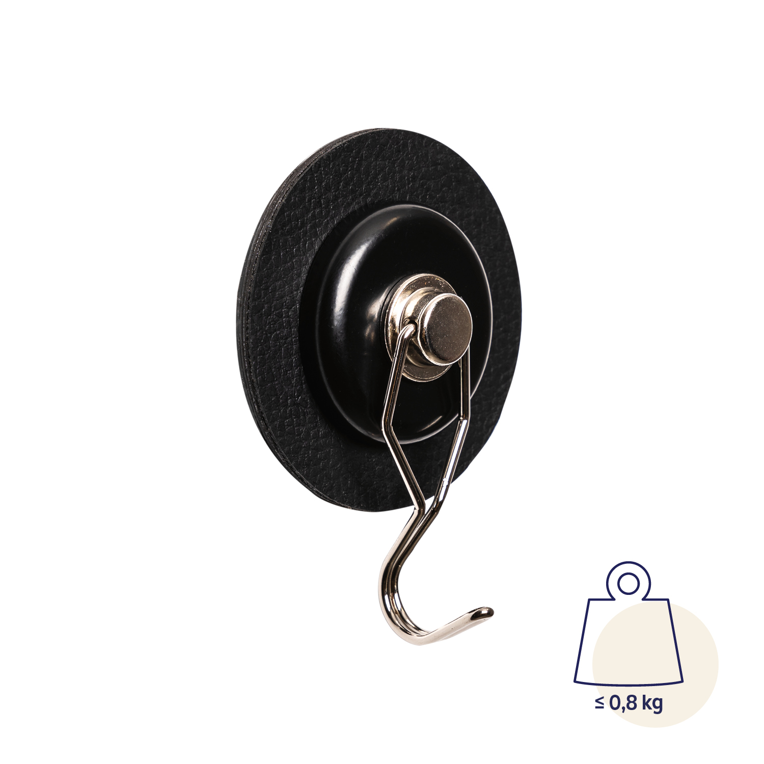 Silwy magnetic hook THE ONE Black