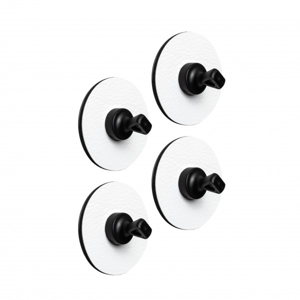 Silwy magnetic pins flex White 4 pk
