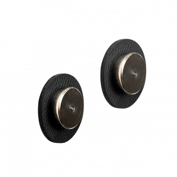 Silwy magnetic pins black 2 pk