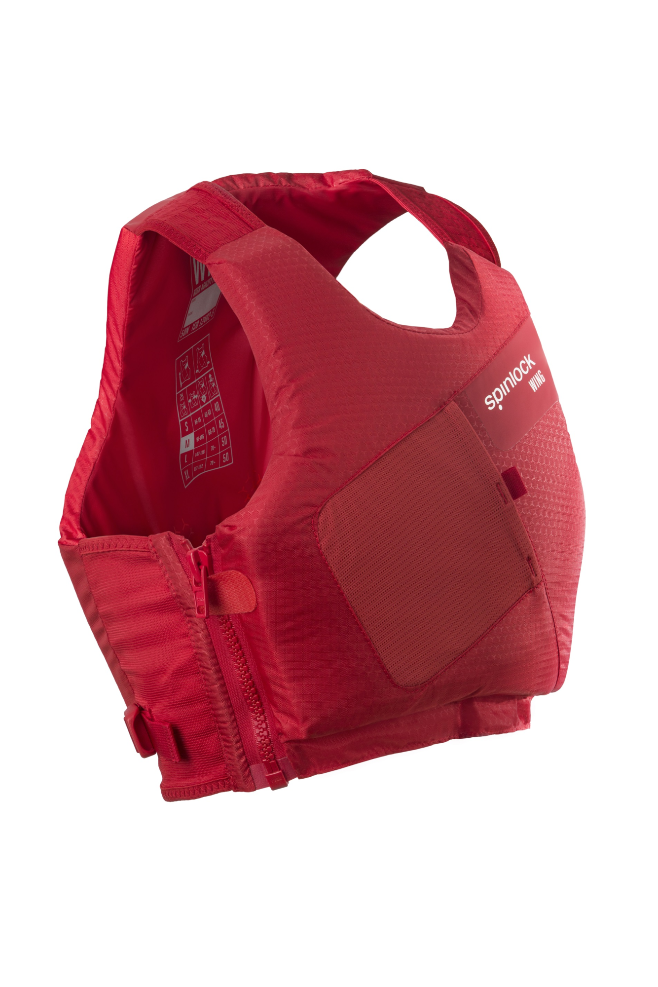 Spinlock Wing sailing vest Red size L