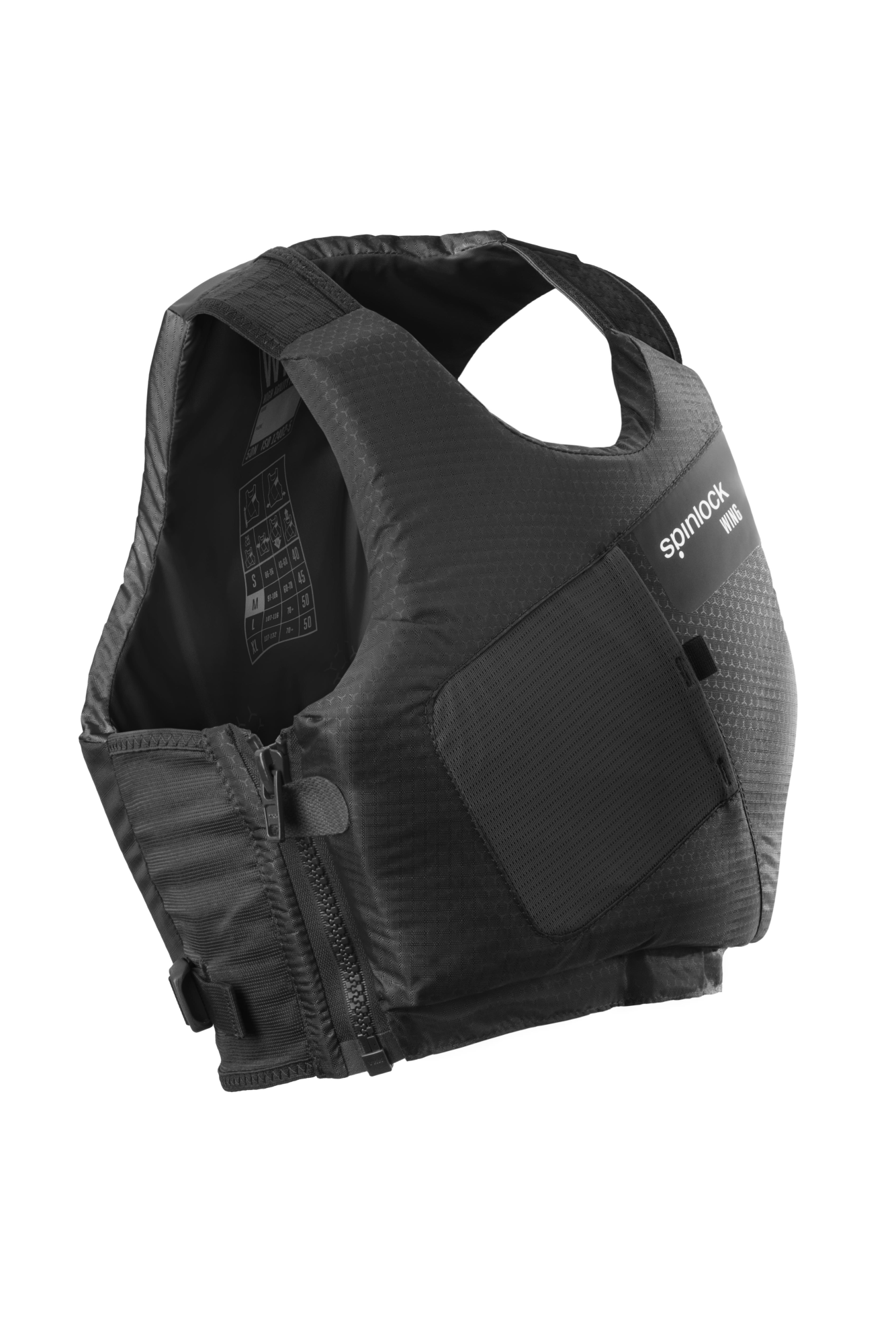 Spinlock Wing sailing vest Black size M