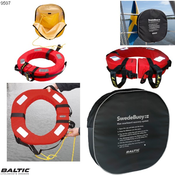 Swedebuoy lifebuoy - Black