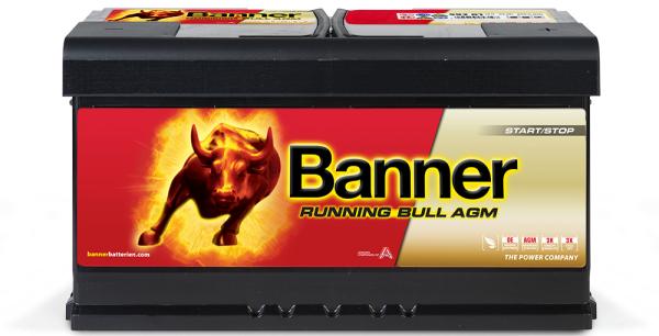 Banner Running Bull AGM batteri 92