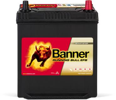 Marinebatteri, Banner batteri, Banner running bull EFB 38