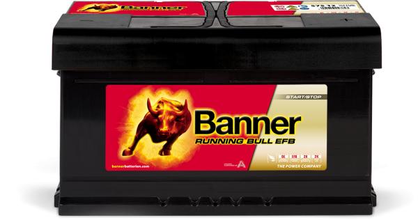Banner Running Bull, Marinebatteri, banner batteri