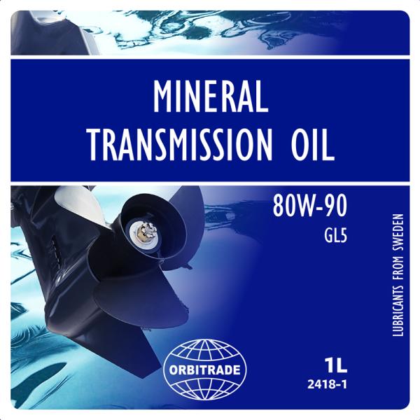 Orbitrade Gearolie mineralsk 80W-90 1 liter