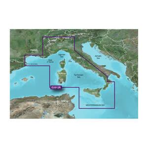 BlueChart® g3 HXEU012R - Mediterranean Sea, Central-West
