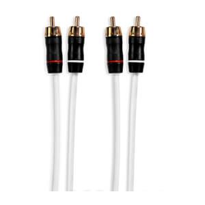 Fusion® Performance RCA Cables, 2 Channel, 12 ft Cable