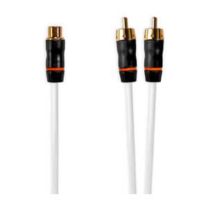 Fusion® Performance RCA Cables, Female to Dual Male, 09 ft RCA Splitter Cable