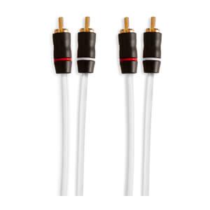 Fusion® RCA kabler, 2 kanaler, 3 fod (0,9 m) kabel