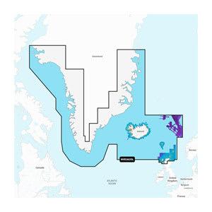 Grønland og Island – søkort