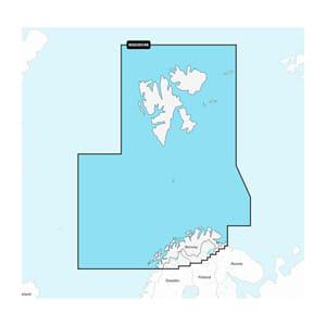 Norge, Vestfjorden til Varanger og Svalbard – søkort