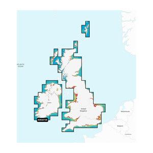 Storbritannien og Irland, søer og floder – indland søkort