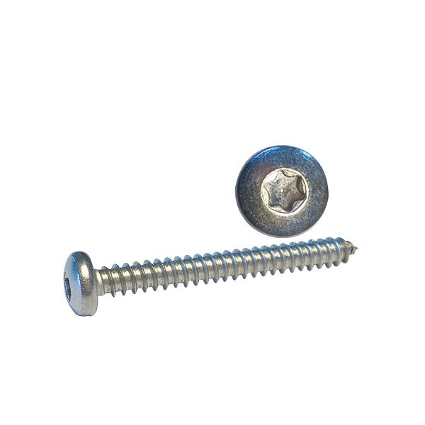 Skrue panhoved 3.5 x 25 A4 Torx kærv ISO14585 20stk