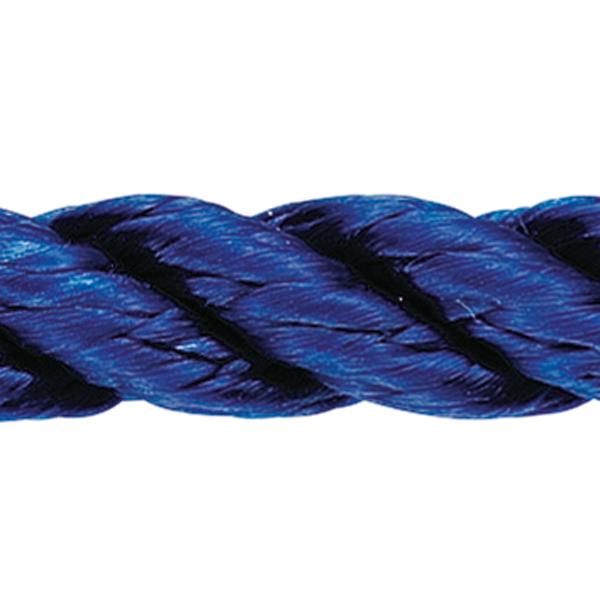 1852 3-slået polyester blå Ø18mm x 100m
