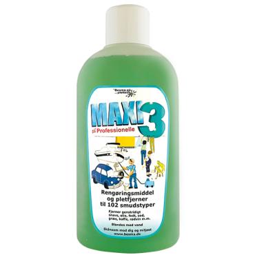 Maxi 3 allround vaske-& rengøringsmiddel 1 ltr.
