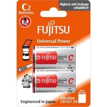 Fujitsu batteri c / lr14 2 stk.