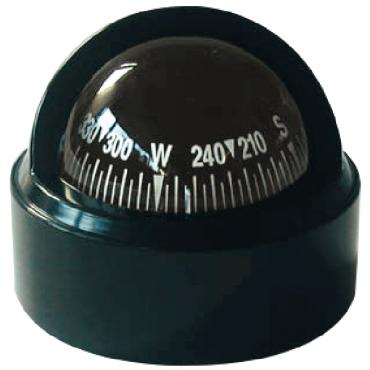 Riviera kompas STELLA BS1 65mm -sort med sort rose