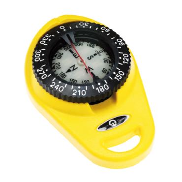 Riviera kompas ORION -  hånd pejlekompas, gul