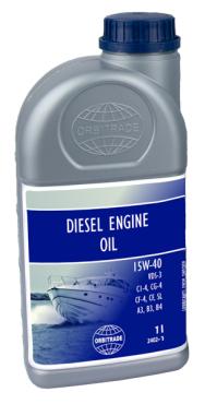 Orbitrade Motorolie Diesel 15w40 (1 liter)